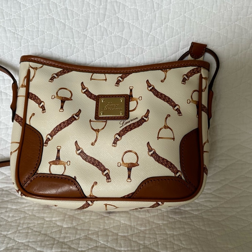 Ralph Lauren Small Leather crossbody bag
